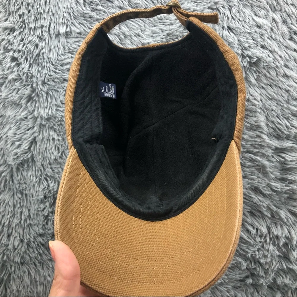 Duluth Trading Company Hat Mens Medium Large Brown Bear Hat Cap